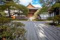 Zen garden sand tower named Kogetsudai Royalty Free Stock Photo