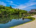 Zen Garden of Tenryu-ji, Heavenly Dragon Temple. In Kyoto, Japan