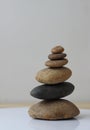 Zen harmony balance stones Royalty Free Stock Photo