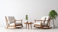 Zen-inspired Mid-century Modern Rocking Chairs For A Serene Space