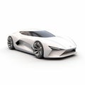 Zen-inspired White Supercar With Lifelike Renderings