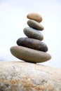 Zen like stones Royalty Free Stock Photo