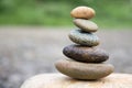 Zen like stones Royalty Free Stock Photo