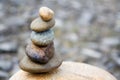 Zen like stones Royalty Free Stock Photo