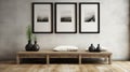 Zen Minimalism: Coffee Tables Picture Frame With Himalayan Art