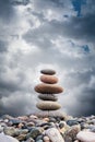 Zen Pebbles Sustainable Growth Royalty Free Stock Photo