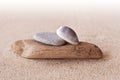 Zen stones, sand