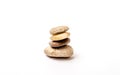 Zen Stones Stacked Royalty Free Stock Photo
