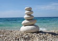 Zen Style Stones Royalty Free Stock Photo