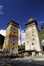 Zengke monastery Royalty Free Stock Photo
