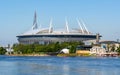 Zenit football stadium on Krestovsky island, St. Petersburg, Russia