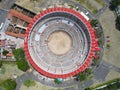 Zenith View: Cenital Shot of Nuevo Progreso Bullring, Guadalajara