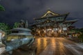 Zenko-ji Temple complex late night view. Nagano City, Japan Royalty Free Stock Photo