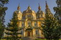 Zenkov Cathedral in Almaty, Kazakhstan