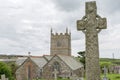 Zennor church in cornwall england Royalty Free Stock Photo