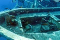 Zenobia Ship Wreck near Paphos Royalty Free Stock Photo
