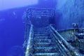 Zenobia shipwreck near Paphos Royalty Free Stock Photo