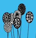 ZENTANGLE BALLOONS