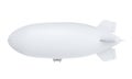 Zeppelin Airship Isolated