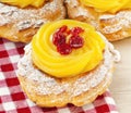 Zeppola di San Giuseppe Traditional italian dessert