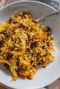 Zereshk Polo Persian Saffron rice with barberries