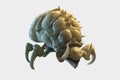Zerg baneling front view Royalty Free Stock Photo