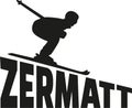 Zermatt Skiing ski