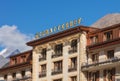 Grand Hotel Zermatterhof in the town of Zermatt, Switzerland