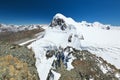 Zermatt, Klein Matterhorn, Breithorn, Zermatt, Valais, Switzerland Royalty Free Stock Photo