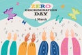 Zero Discrimination Day 1 March.