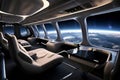 zero gravity interior utilizes magnetic fields to simulate a zer Royalty Free Stock Photo