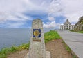 Zero Kilometer marker for Camino de Santiago de Compestela