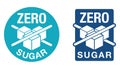 Zero sugar sign - labeling of artificial sweeteners