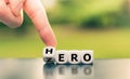 From zero to hero concept. Royalty Free Stock Photo