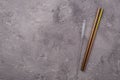 Zero waste eco-friendly metal straws Royalty Free Stock Photo