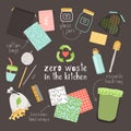 Zero waste on kitchen