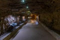 Zerostrasse, an underground tunnel passing under the old town of Pula, Croatia