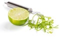 Zest of lime Royalty Free Stock Photo