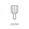 zester linear icon. Modern outline zester logo concept on white