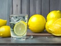Zesty Delight: Iconic Lemon Juice on the Table Picture to Satisfy Your Thirst