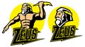 Zeus god mascot