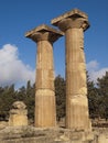 Zeus Temple in Cyrene Royalty Free Stock Photo
