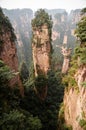 Zhangjiajie mountain at Wulingyuan Scenic Area in Hunan - China