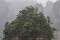 Zhangjiajie mountains in Wulingyuan national park, Hunan - China