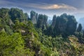 Zhangjiajie natural scenery Royalty Free Stock Photo