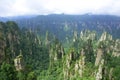 Zhangjiajie natural scenery in China.