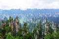 Zhangjiajie natural scenery in China