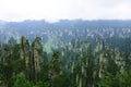 Zhangjiajie natural scenery in China.