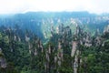 Zhangjiajie natural scenery in China.