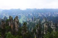 Zhangjiajie natural scenery in China.